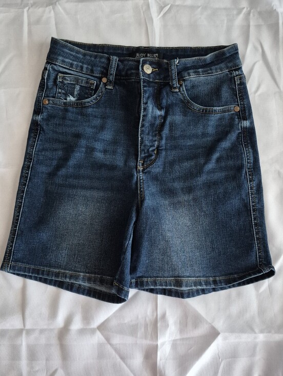 Judy Blue Pants - Judy Blue Classic Dark Blue Denim Shorts Sz Small